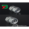 Connector for hydraulic oil pipe